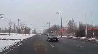 Kierujący jechał pod prąd jedną z głównych ulic Łodzi 