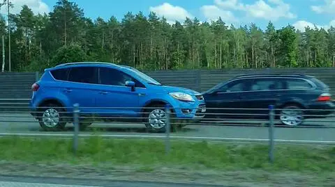Samochód jechał pod prąd na S6
