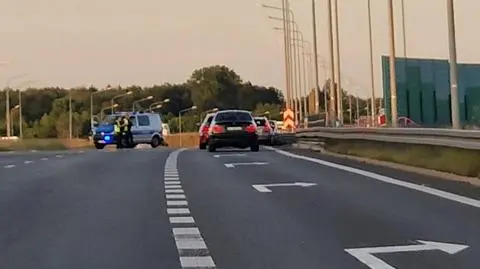 Autostrada A2 zablokowana z powodu wypadku