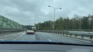 Zderzenie auta z betoniarką 