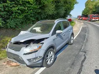 Wypadek w Woli Łagowskiej