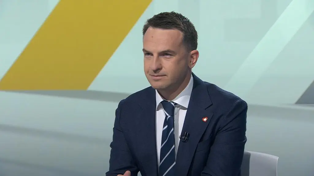 Adam Szłapka w TVN24