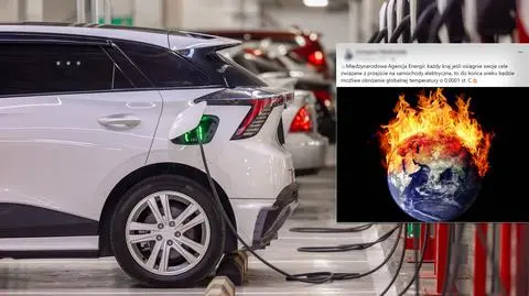 Auta elektryczne a globalna temperatura. "Kompletne farmazony"