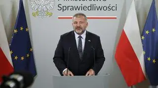 Konferencja prokuratora generalnego Waldemara Żurka 