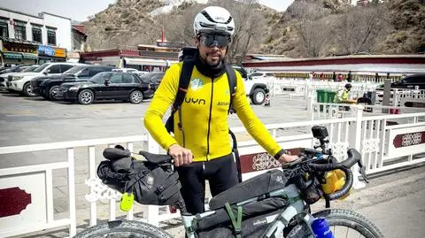 Leh, Drass i Chang La. Objechał Himalaje na rowerze