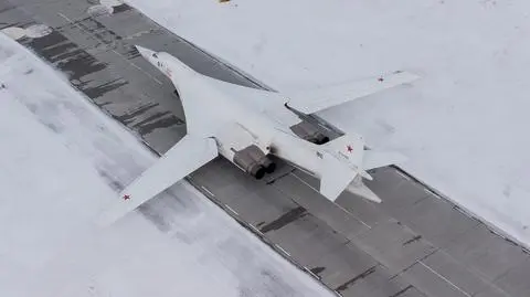 Rosyjski bombowiec strategiczny Tu-160