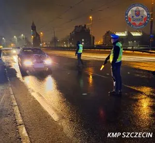 Kontrola szczecińskiej policji w okresie świątecznym
