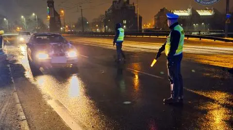 Kontrola szczecińskiej policji w okresie świątecznym