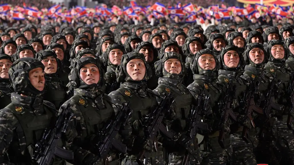 Parada wojskowa w Korei Północnej