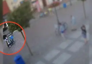 Hulajnogą wjechali w pięciolatka jadącego rowerem 