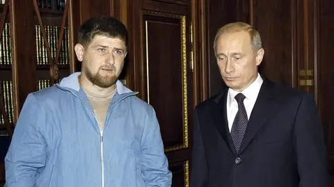 "Wszystko ma wypisane na twarzy". Co zrobi Putin bez Kadyrowa? 