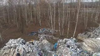 Nielegalne odpady śmieci