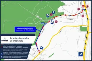 Gdynia. Cmentarz Witomiński 1 listopada 2025