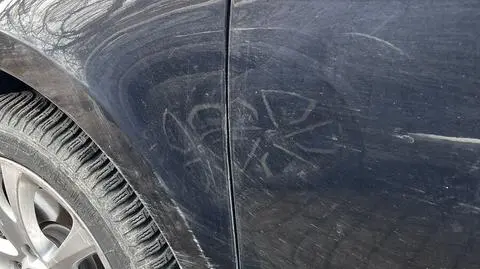 Zarysowała cudze auto 