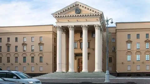 Siedziba bialoruskiego KGB w Mińsku