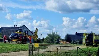 15-stracił przytomność po wypadku na hulajnodze