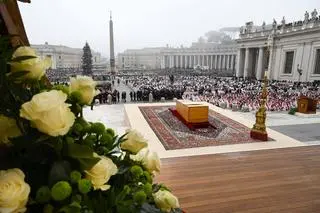 The funeral of Pope Pensioner Benedict XVI, archival photo 
