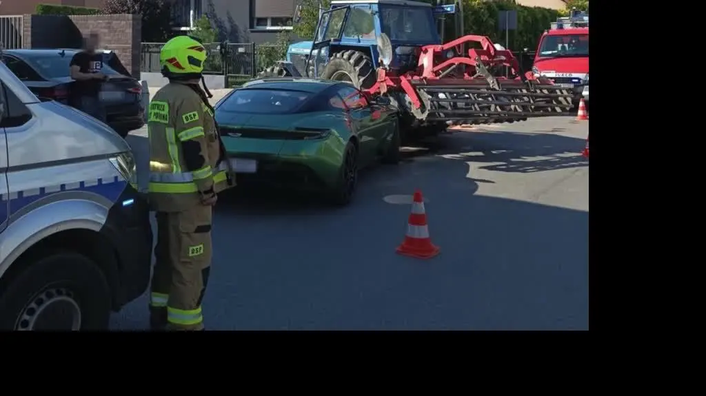 Do kolizji doszło w środę