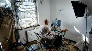 Łatwogang podczas relacji na żywo