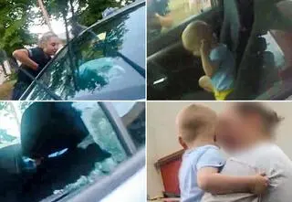 Auto się zamknęło - z kluczykami i dwuletnim dzieckiem w środku