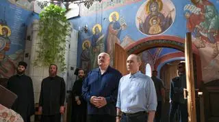 Władimir Putin i Alaksander Łukaszenka spotkali się na wyspie Wałaam