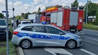 Wypadek na Mokotowie