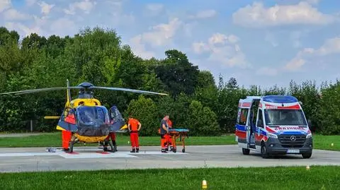 6-latka wjechała rowerem pod koła busa. Skręciła nagle na jezdnię