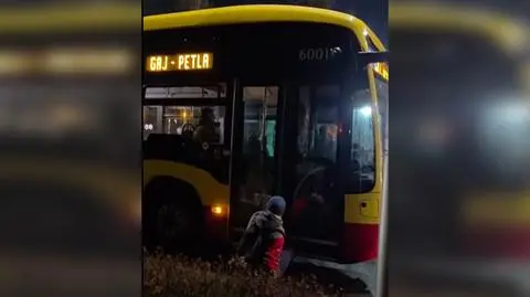 Awanturował się w autobusie 