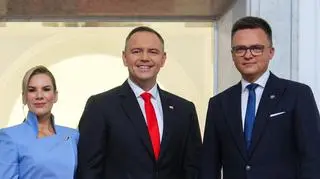 Relacja Nawrocki-Hołownia. W politycznych kuluarach krąży teoria