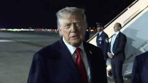 trump samolot