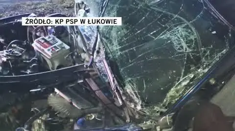 wypadek w lukowie