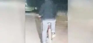 Rowerzysta wjechał na autostradę. Był pijany