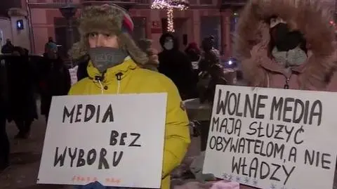 Protesty w Gdańsku i Łodzi. "Bez waszej pracy jesteśmy ślepi i głusi"