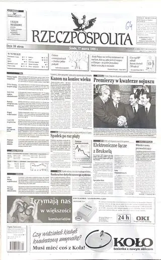 "Rzeczpospolita" z 17 marca 1999