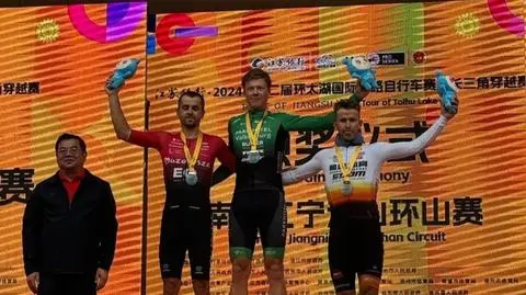 Z piątej dziesiątki na podium. Polak zaimponował w Azji