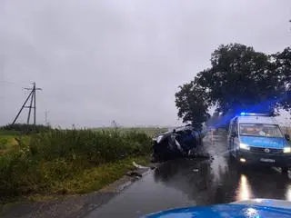 Dwie osoby zginęły w wypadku pod Iławą