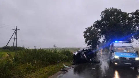 Dwie osoby zginęły w wypadku pod Iławą