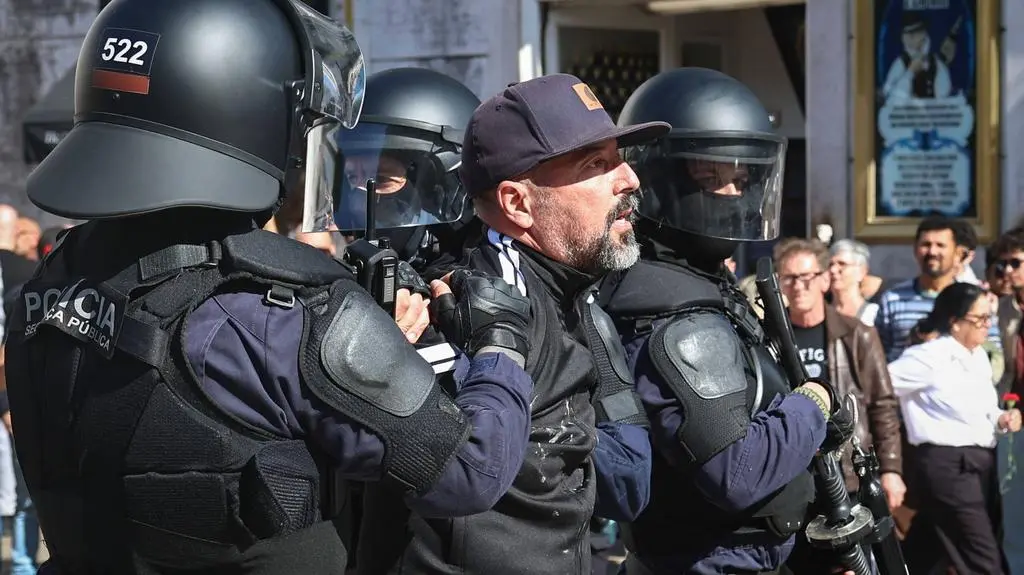 Mario Machado zatrzymany przez policję (zdjęcie z 25 kwietnia 2025 roku)