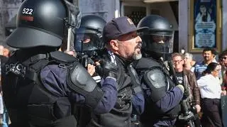 Mario Machado zatrzymany przez policję (zdjęcie z 25 kwietnia 2025 roku)