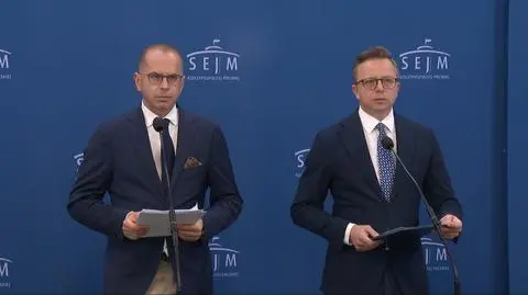 Miliardy straty na fuzji. Konferencja posłów KO