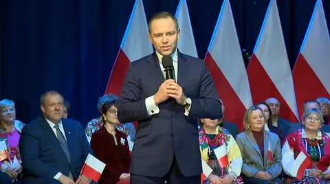 Nawrocki powtarza narrację Trumpa. Politycy PiS nie widzą nic w tym złego