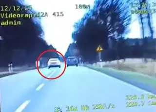 Niebezpieczna jazda kierowcy pod Ostrołęką