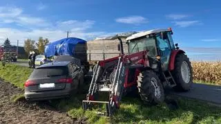 W kolizji brał udział kierowca z pięciokrotnym zakazem prowadzenia pojazdów