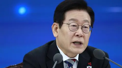 Prezydent Korei Południowej Li Dze Mjung