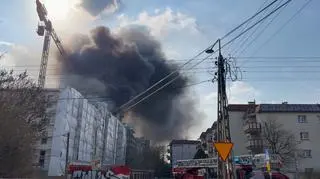 Pożar na Białołęce