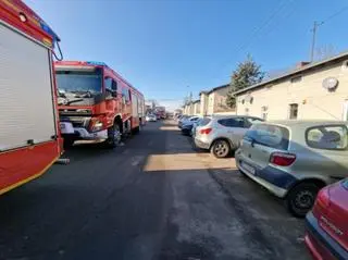 Na miejscu trwa akcja straży