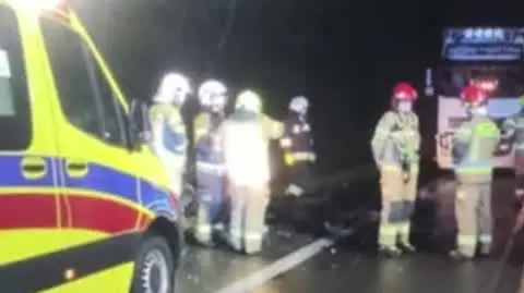 Śmiertelny wypadek na DK91