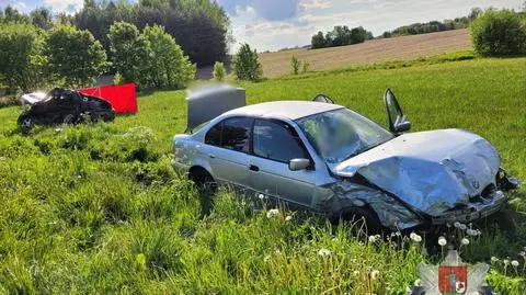 Tragiczny wypadek pod Ostródą. Nie żyje 58-letni mężczyzna