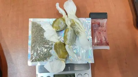 Zabezpieczone przez policję narkotyki