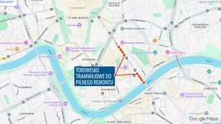 Te odcinki Starowiślnej wymagają szczególnej uwagi